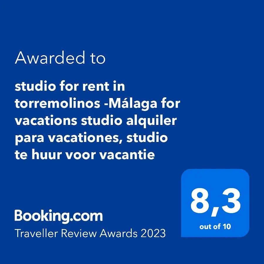 Rio Mesa Studio: Torremolinos Vacation Rental Spain